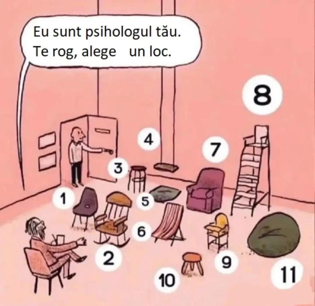 Sunt psihoterapeutul tău, alege un&nbsp;loc!